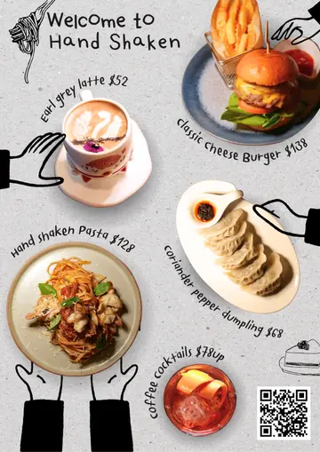 招牌菜式 Signature dish
- 经典蒙士汉堡包 Classic cheese burger
- 手震意大利面 Hand Shaken pasta
- 芫荽胡椒饺子 Coriander pepper dumpling