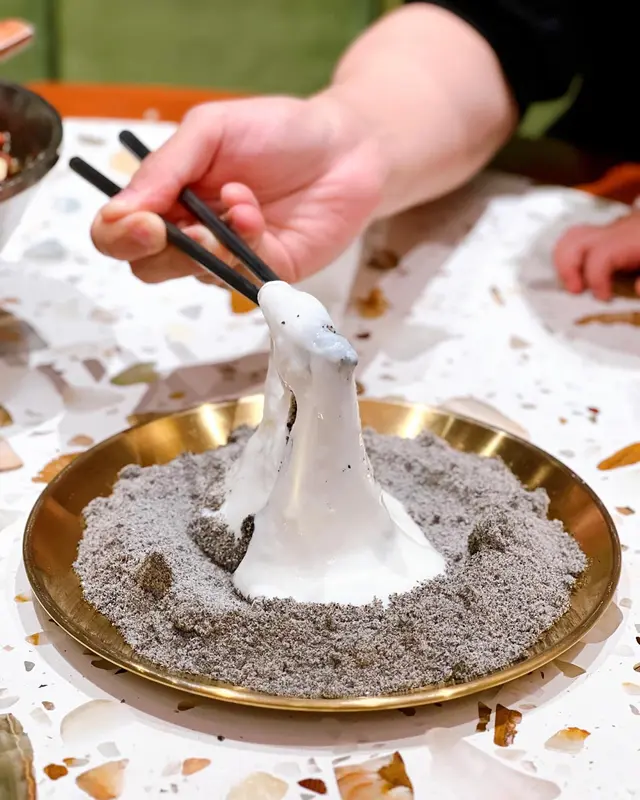 黑芝麻奶奶麻糬