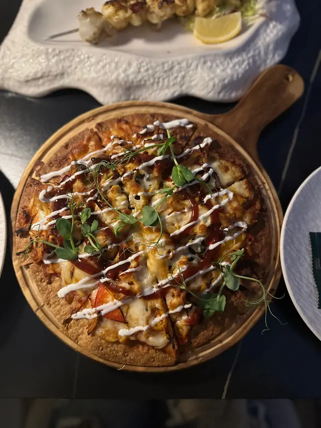 燒烤雞肉手工Pizza