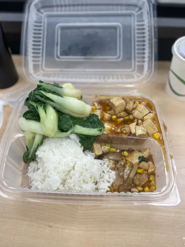 粟米豆腐鸡粒