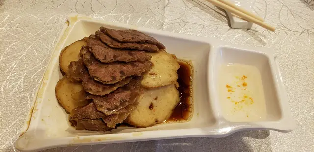 牛展併豬肉卷