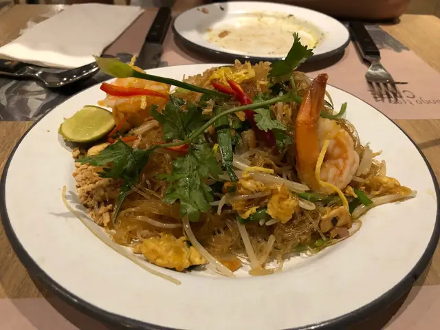 Prawn Phad thai