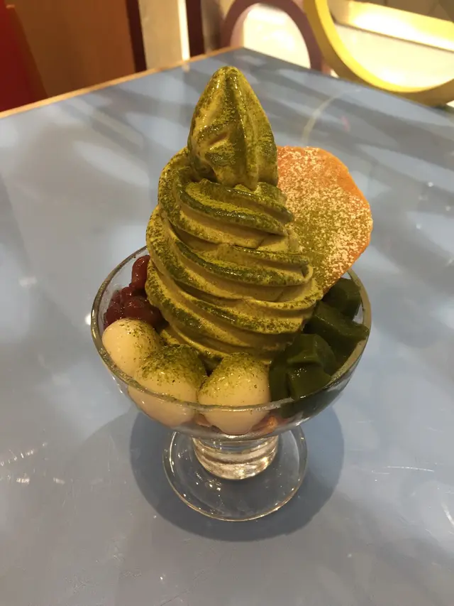 抹茶軟雪糕巴菲