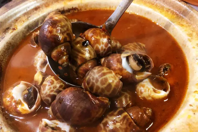 辣酒煮螺,正到爆,啲汁充滿咗酒香,辣辣地,用黎送飯,好快就會成碗食晒!🤤 螺肉非常彈牙,必然是新鮮貨物,沒有太多沙🤙🏻