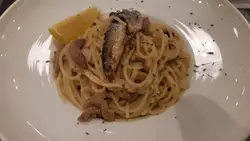 蒜香沙旬魚意粉