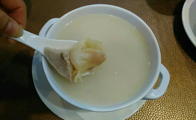 花膠杏汁白肺湯