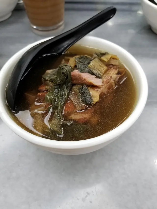 菜乾朱骨湯