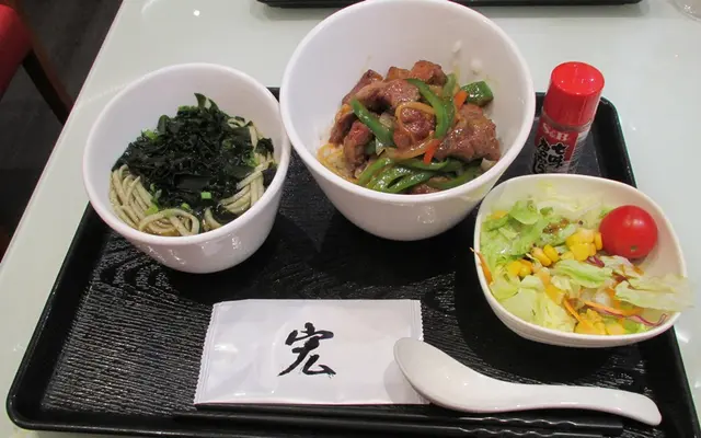 和風牛肉飯套餐