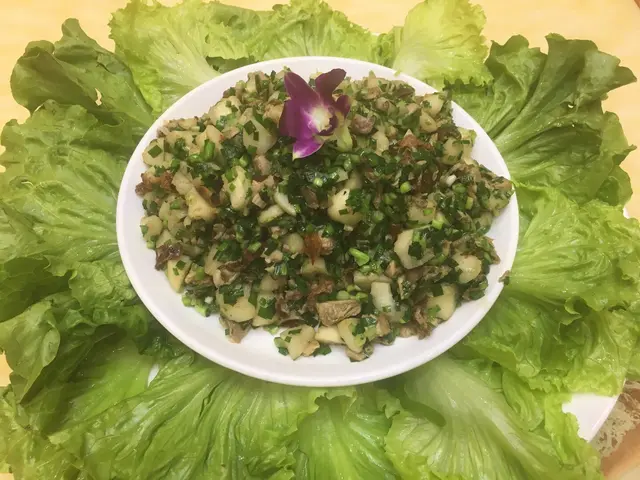 上海鴨鬆生菜包