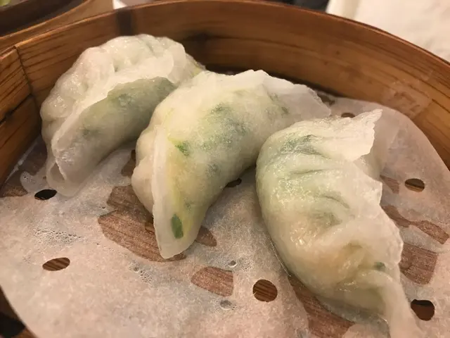 翡翠豆苗餃