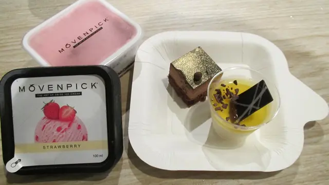 MÕVENPICK雪糕好吃!糕點味道一般
