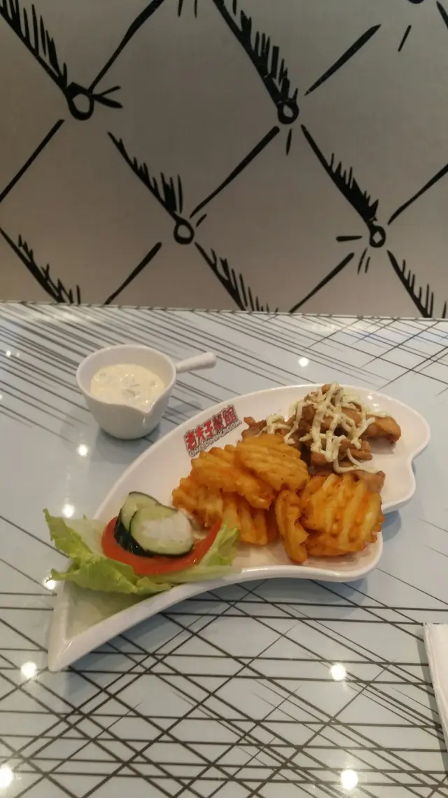 日本青芥末炸雞柳配炸茨