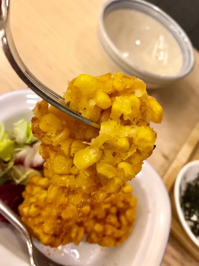 岩鹽粟米天婦羅