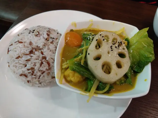 野菜咖喱飯
