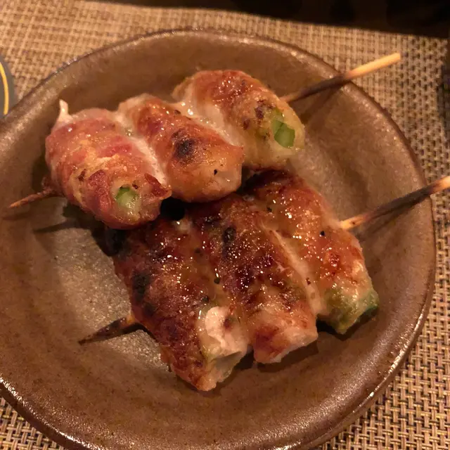 白金豚肉蒜芯卷