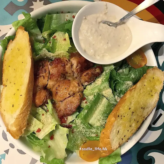 燒雞凱撒沙律