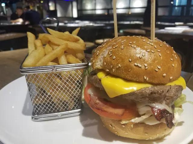 Beefy Mushroom Burger