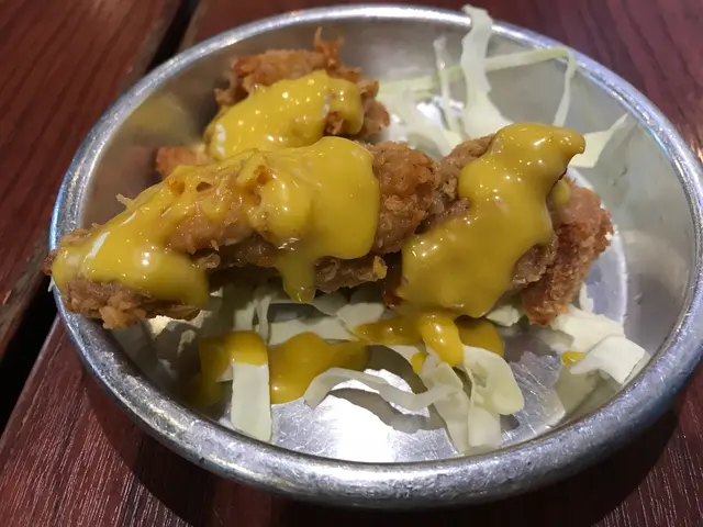 炸雞  蜜糖芥末醬