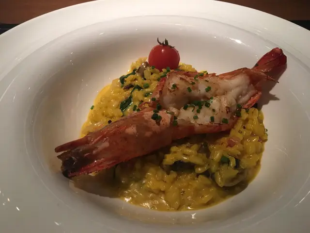 大虎蝦配海鮮意大利飯