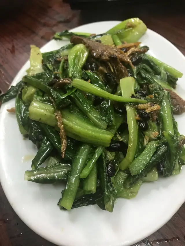 豆豉鯪魚油麥菜
