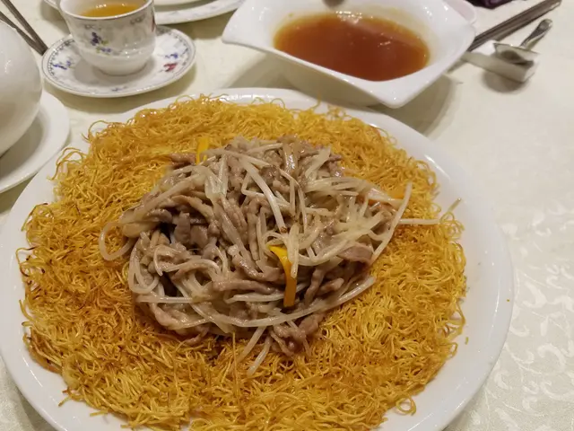 肉絲煎兩面黃