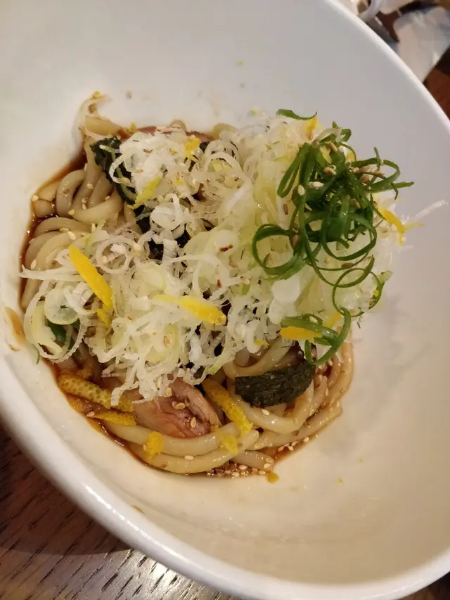 鴨肉橙汁凍烏冬