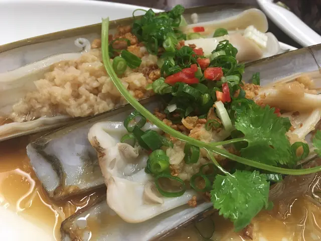 蟶子好爽口又鮮甜、粉絲好滑