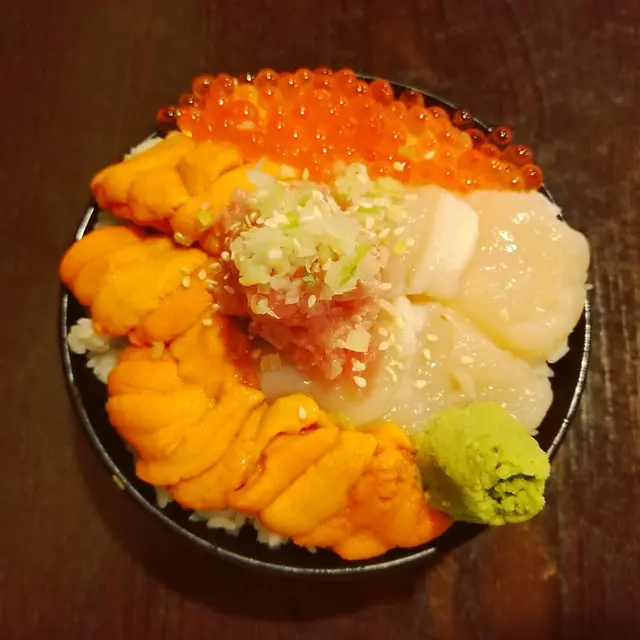 四重爆丼