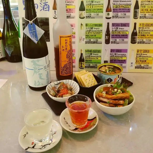加賀鶴紅茶90ml($90)、蒼天伝美祿90ml($88)、日本銀鮭魚南蠻漬($68)、秋刀魚橄欖油漬($35)、沙甸魚味噌煮($49)
