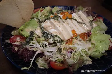 海葡萄豆腐野菜沙律