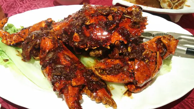 黑胡椒越南大青蟹