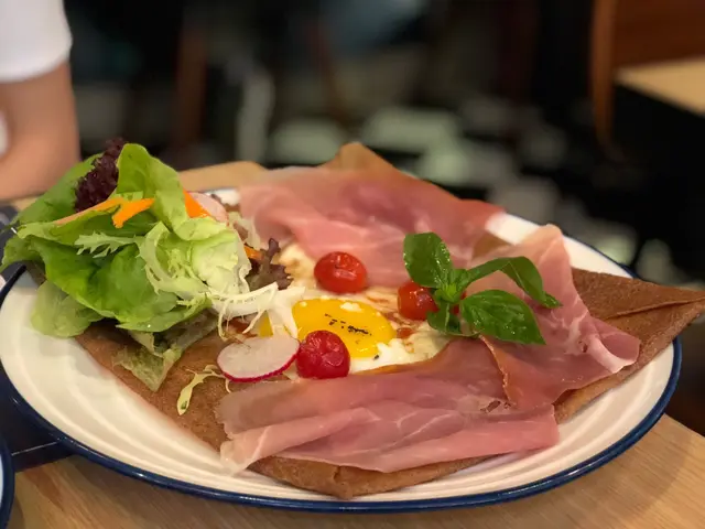 帕爾瑪火腿蕎麥餅