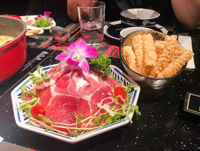 濟州豬肉+炸枝竹