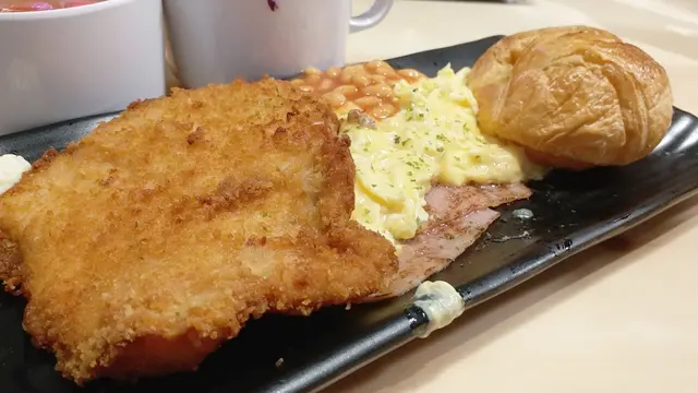 日式厚切吉列豬扒all day套餐