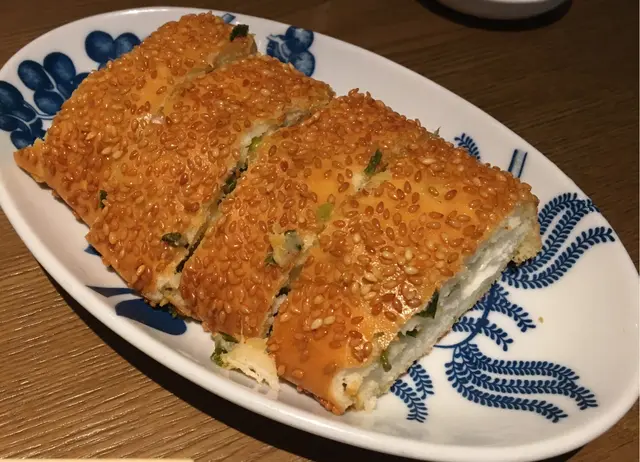 古法香蔥芝麻餅