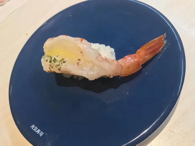 灸燒卷牛油赤海蝦