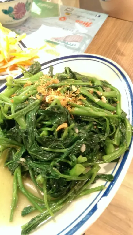 炒通菜 
