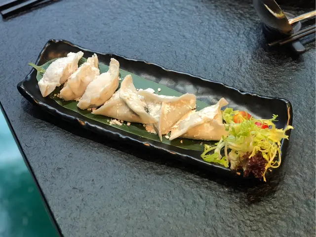 手工潮州鮮肉餃  &  手工芫茜鮮肉餃