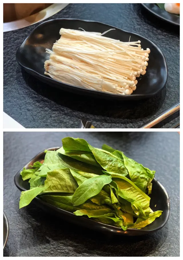 金菇  &  油麥菜