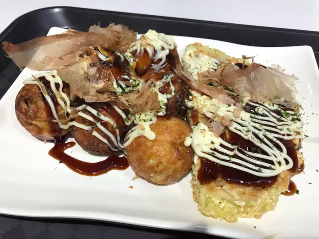 章魚燒配大阪燒