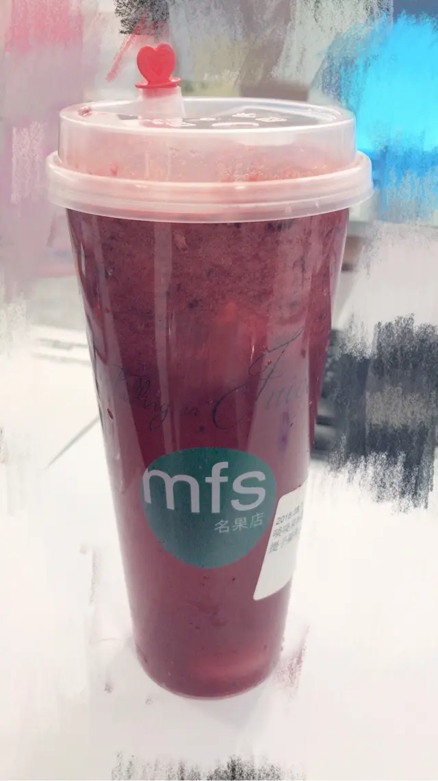 啖啖果肉水果沙冰  提子蘋果紅龍果