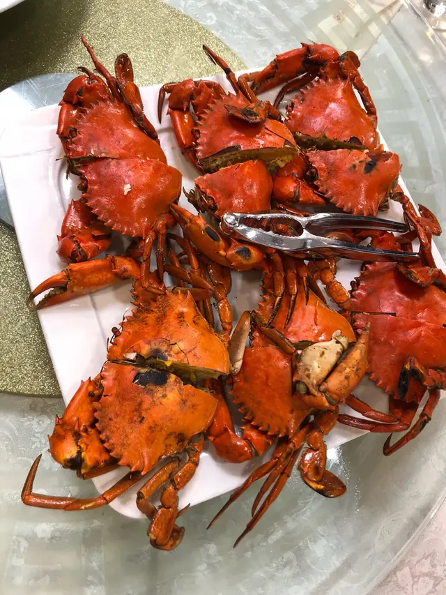 鹽焗奄仔蟹
