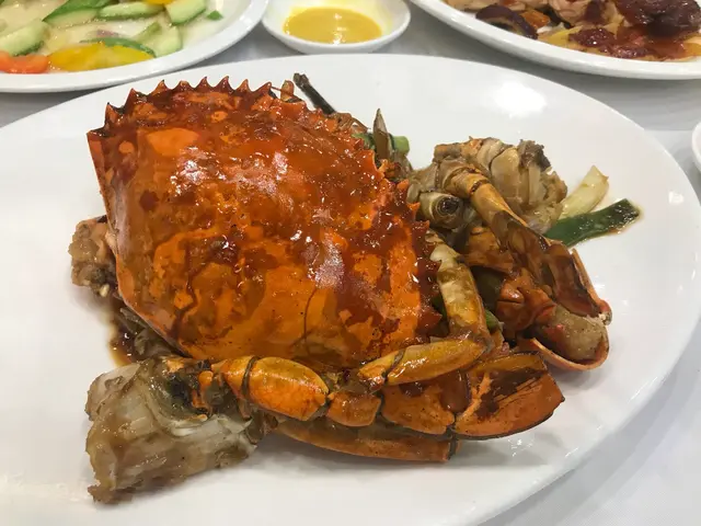 惹味薑蔥焗肥肉蟹