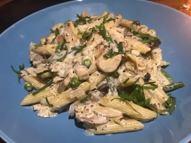 蘑菇黑松露長通粉