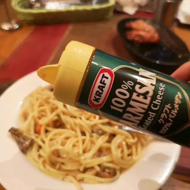 松茸卡邦尼煙肉意粉