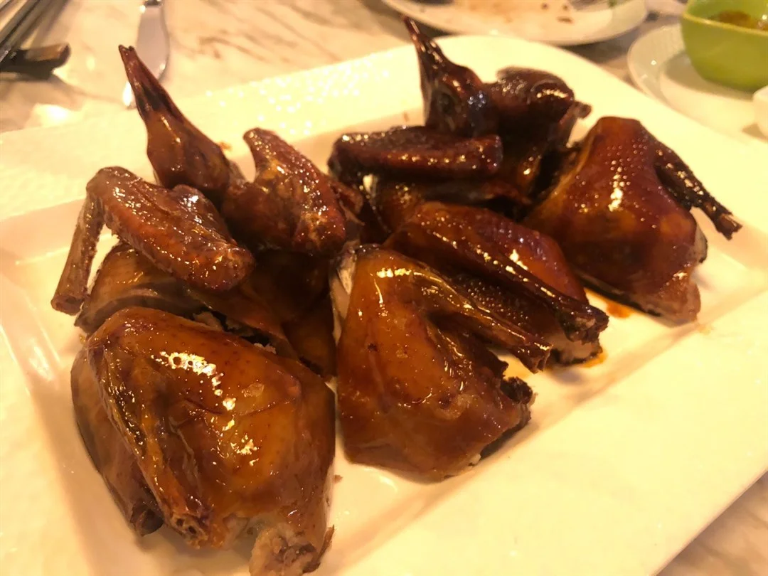 hong kong roast pigeon