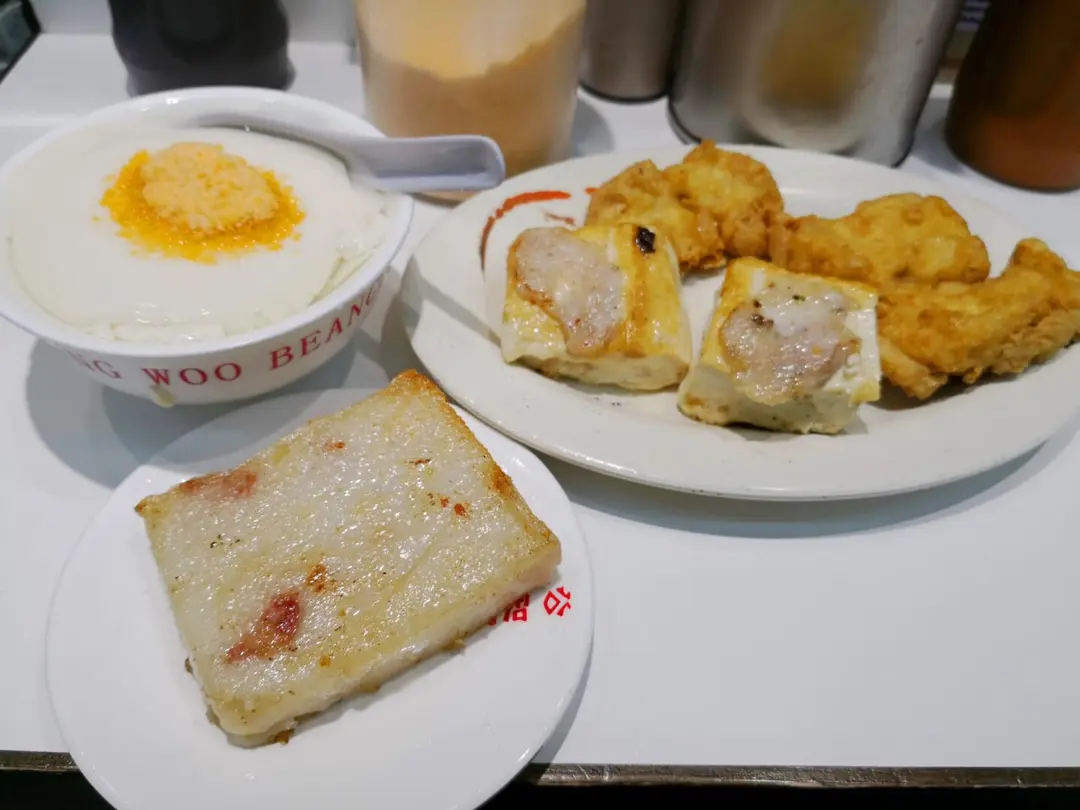 Beancurd Assortment at Kung Wo Beancurd Factory in Sham Shui Po, Hong Kong