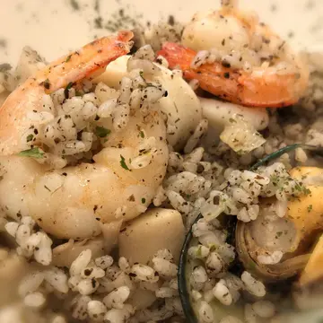 黑松露野菌海鲜炒饭