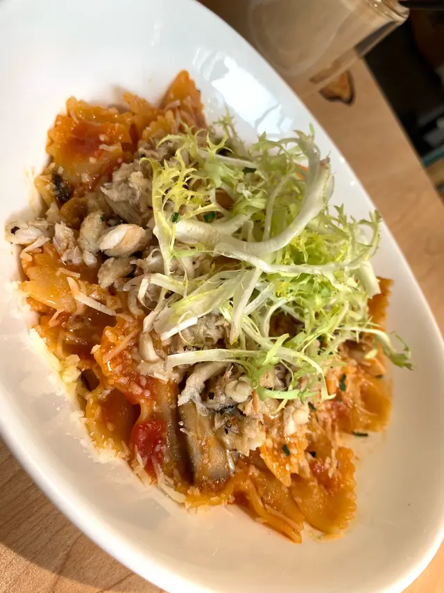 蟹肉番茄蝴蝶粉