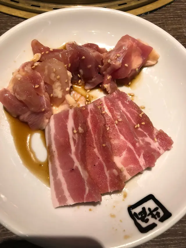 豚肉同雞腿肉